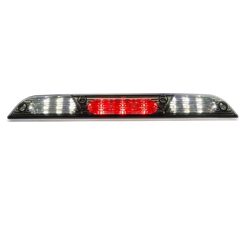 Tresound LED Third 3rd Brake Light for 2015-2017 Ford F150 Rear Cargo Lamp High Mount Stop light (Chrome Housing Smoke Lens) - Image 1
